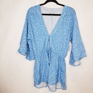 Blue Life romper